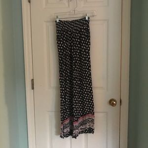 Patterned Flowy Pants
